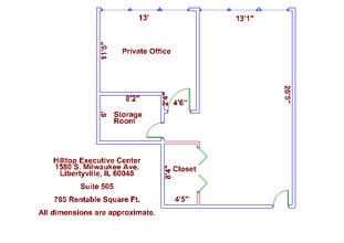 1580 S Milwaukee Ave, Libertyville, IL à louer Plan d’étage– Image 1 sur 1