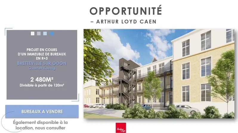 Bureau dans Bretteville-sur-Odon à louer Photo de l’immeuble– Image 1 sur 2