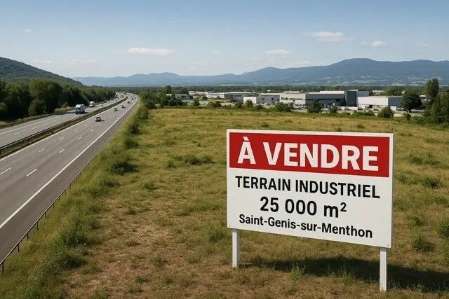 Terrain dans Saint-Genis-sur-Menthon à vendre Aérien– Image 1 sur 4