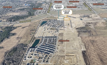 98 Alpine Av SW, Calgary, AB - VUE AÉRIENNE  vue de carte