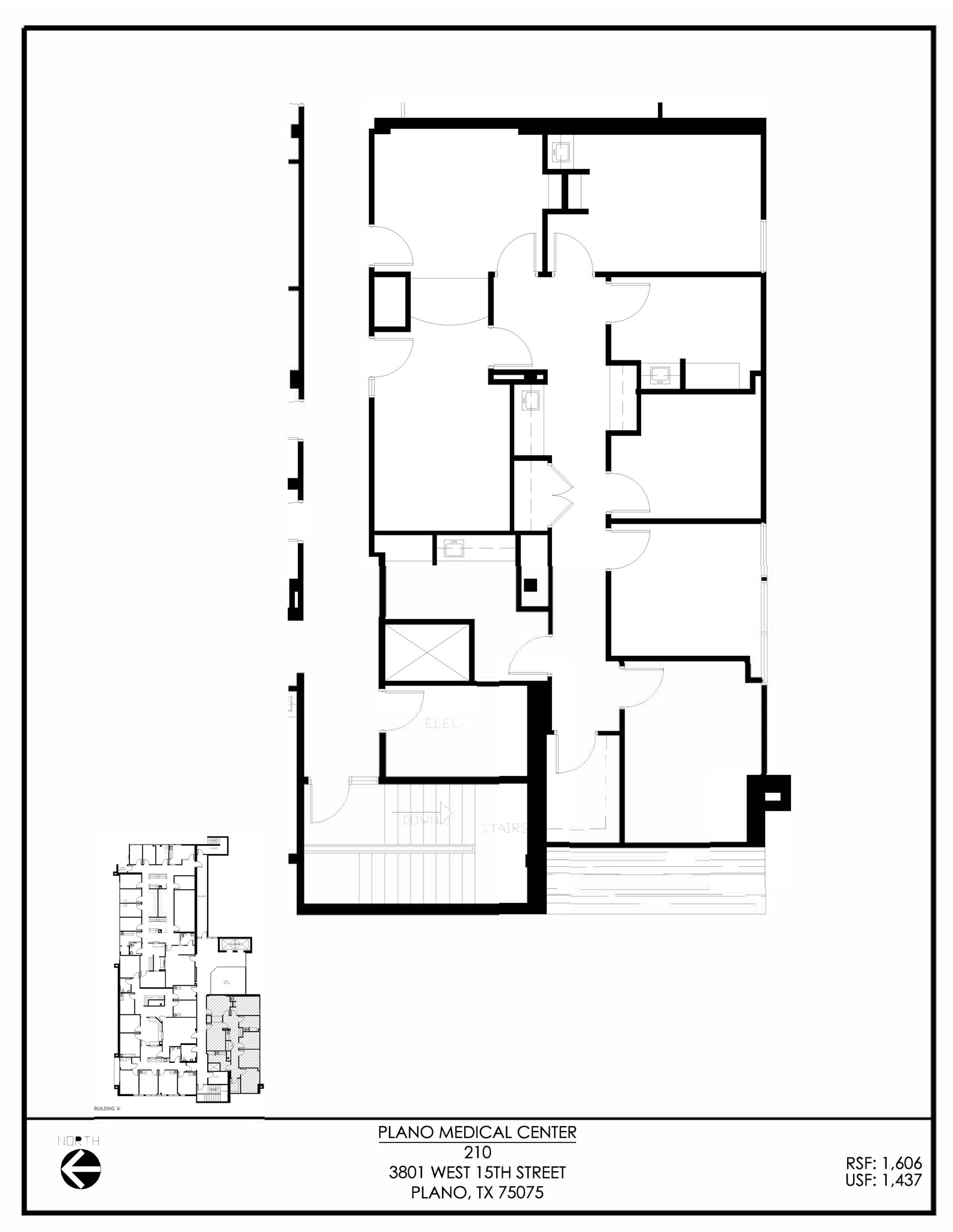 3801 W 15th St, Plano, TX à louer Plan de site– Image 1 sur 1
