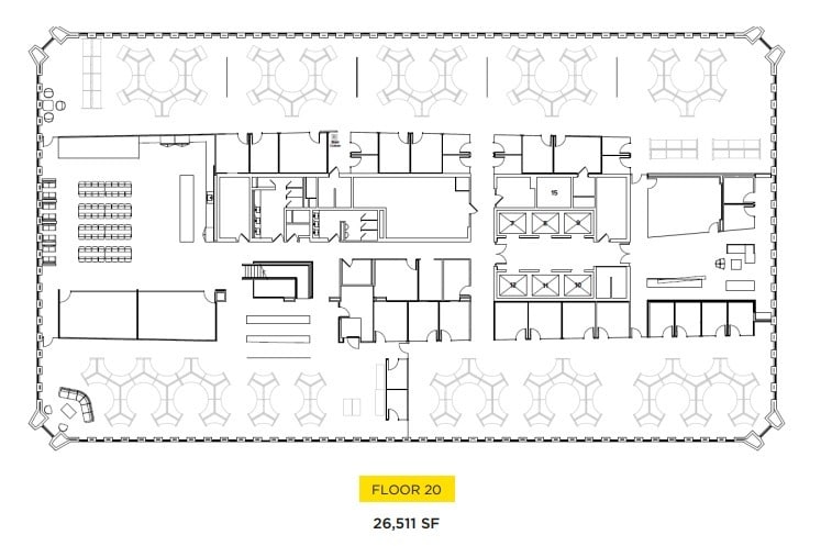 100 Washington Ave S, Minneapolis, MN à louer Plan d’étage– Image 1 sur 1