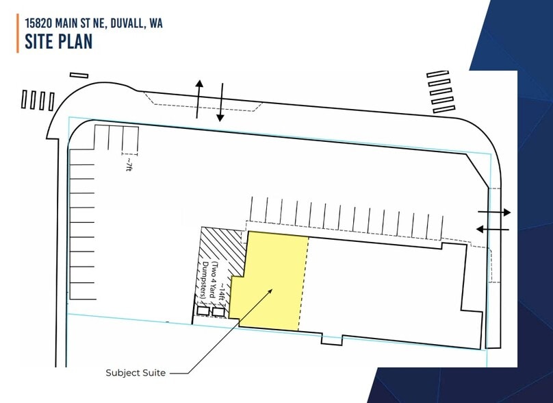 15802-15820 NE Main St, Duvall, WA à louer - Plan de site – Image 3 sur 4