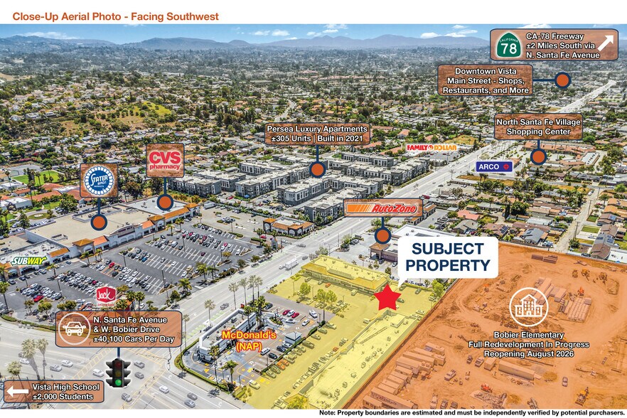 1450 N Santa Fe Ave, Vista, CA à vendre - Photo de l’immeuble – Image 3 sur 6