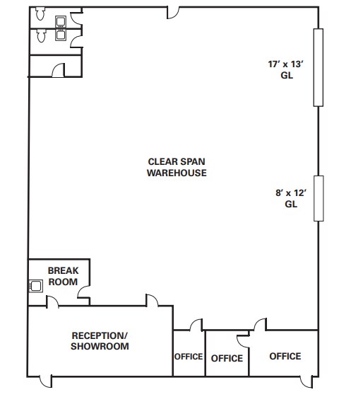 1251 El Camino Ave, Sacramento, CA à vendre - Plan d’étage – Image 2 sur 5