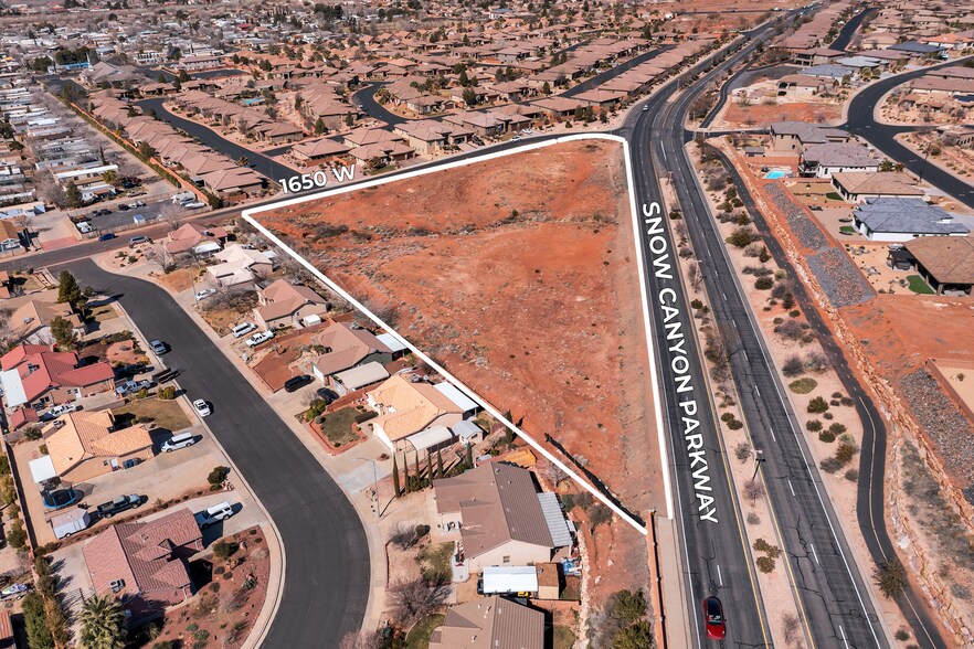 Snow Canyon Pky & 1650 W, St George, UT à vendre - Aérien – Image 2 sur 4