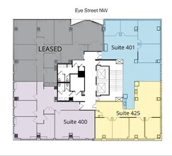 1444 I St NW, Washington, DC à louer Plan d’étage– Image 1 sur 1