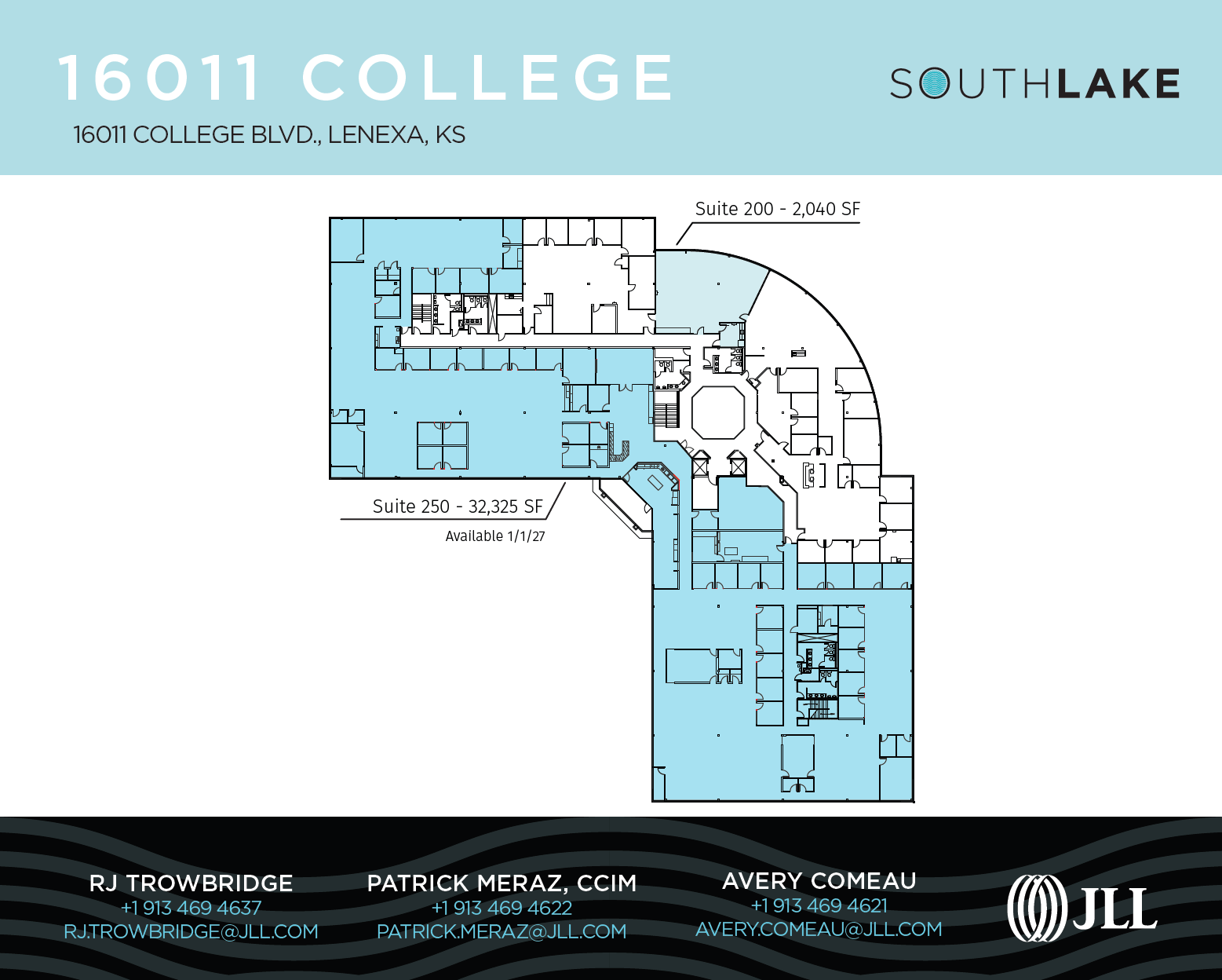 16025 W 113th St, Lenexa, KS à louer Plan d’étage– Image 1 sur 1