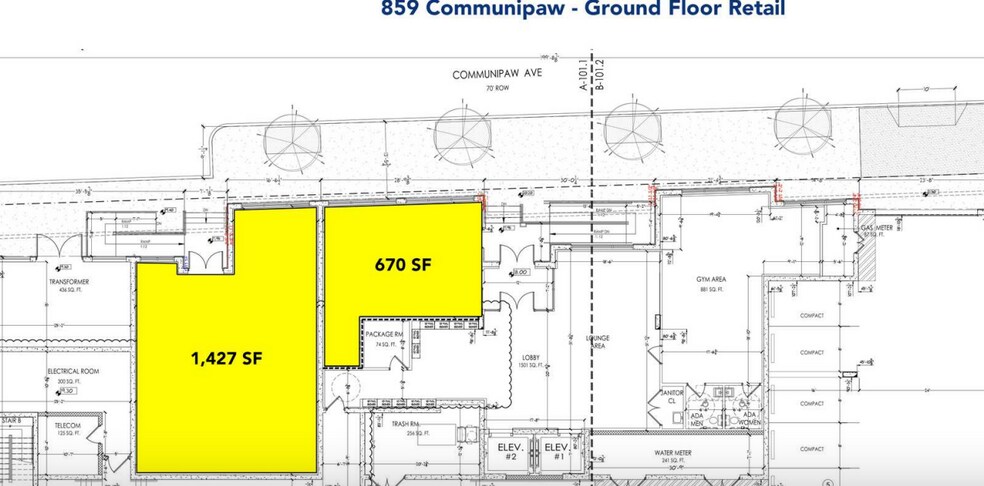 873 Communipaw Ave, Jersey City, NJ à louer - Plan d’étage – Image 3 sur 3