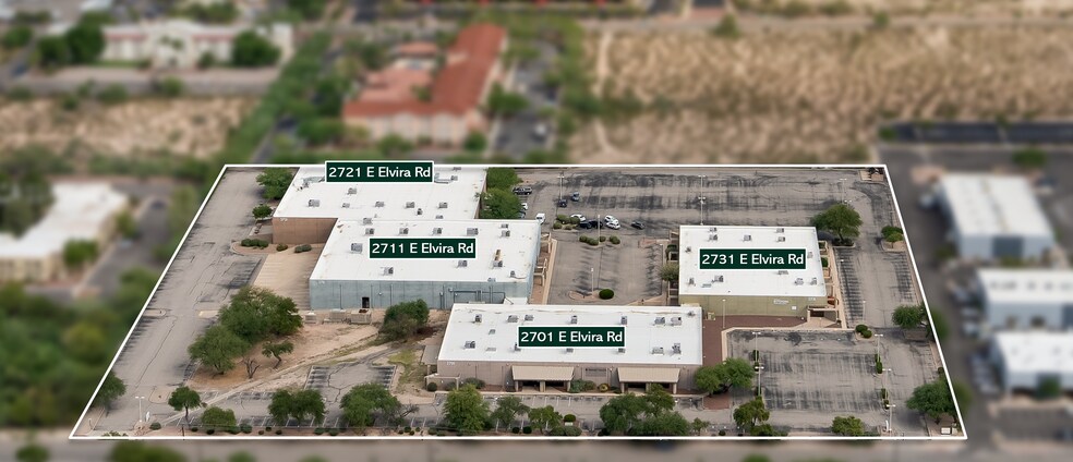 2701-2731 E Elvira Rd, Tucson, AZ à louer - Photo de l’immeuble – Image 3 sur 3