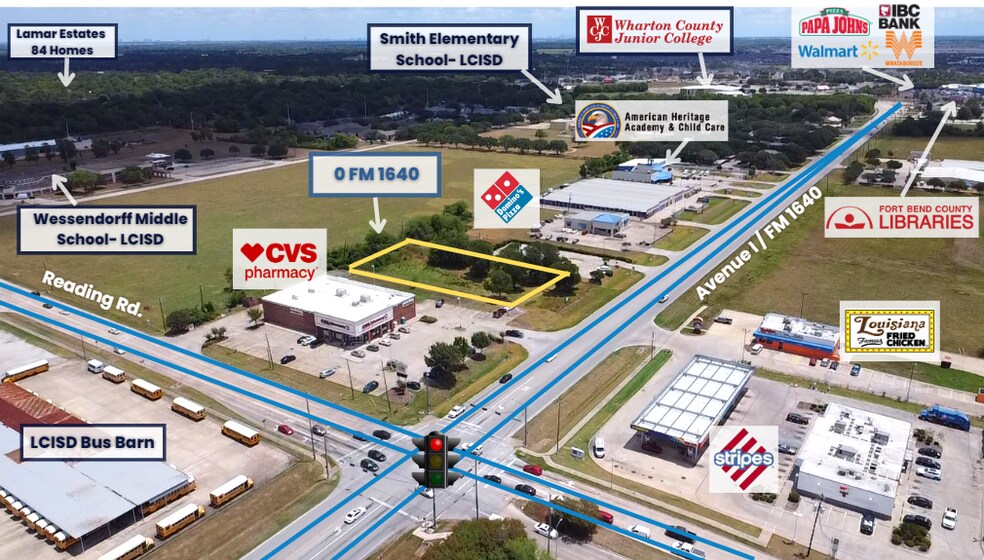 0 FM 1640 Rd, Rosenberg, TX à louer - Aérien – Image 1 sur 3