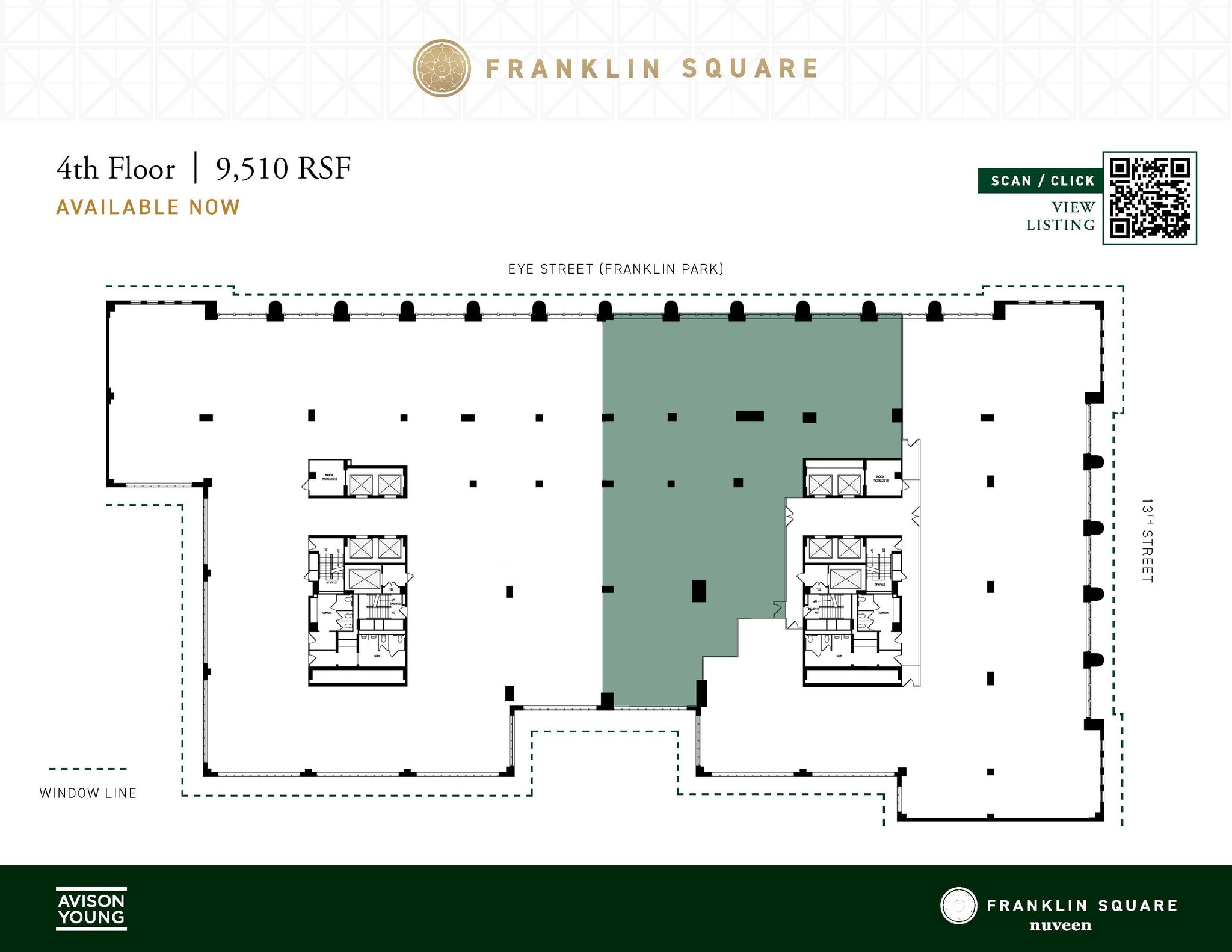 1300 I St NW, Washington, DC à louer Plan d’étage– Image 1 sur 3