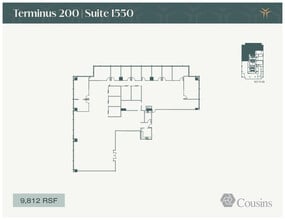 3280 Peachtree Rd, Atlanta, GA à louer Plan d’étage– Image 1 sur 1