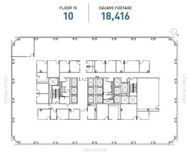 1111 3rd Ave, Seattle, WA à louer Plan d’étage– Image 1 sur 1