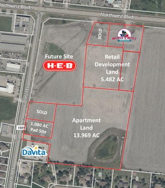 Plus de détails pour Northwest Blvd & FM 1889, Corpus Christi, TX - Terrain à vendre