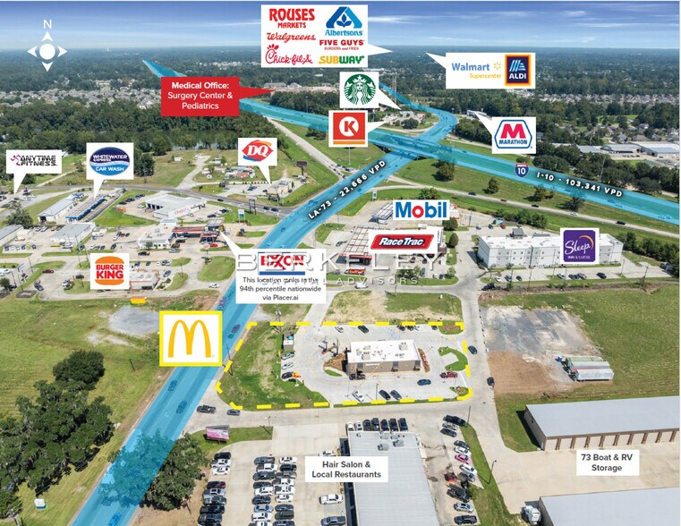13496 Highway 73, Geismar, LA à vendre - Photo de l’immeuble – Image 3 sur 6