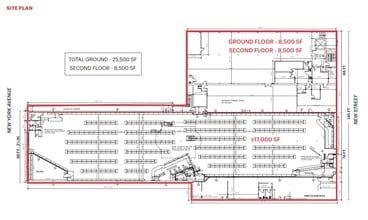 16 New St, Huntington, NY à louer Plan d’étage– Image 1 sur 1