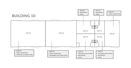 21901 US-79 Hwy, Taylor, TX à louer Plan d’étage– Image 2 sur 7