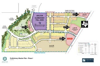 Plus de détails pour NWC Adelton and Blume Dr blvd, Bastrop, TX - Terrain à vendre