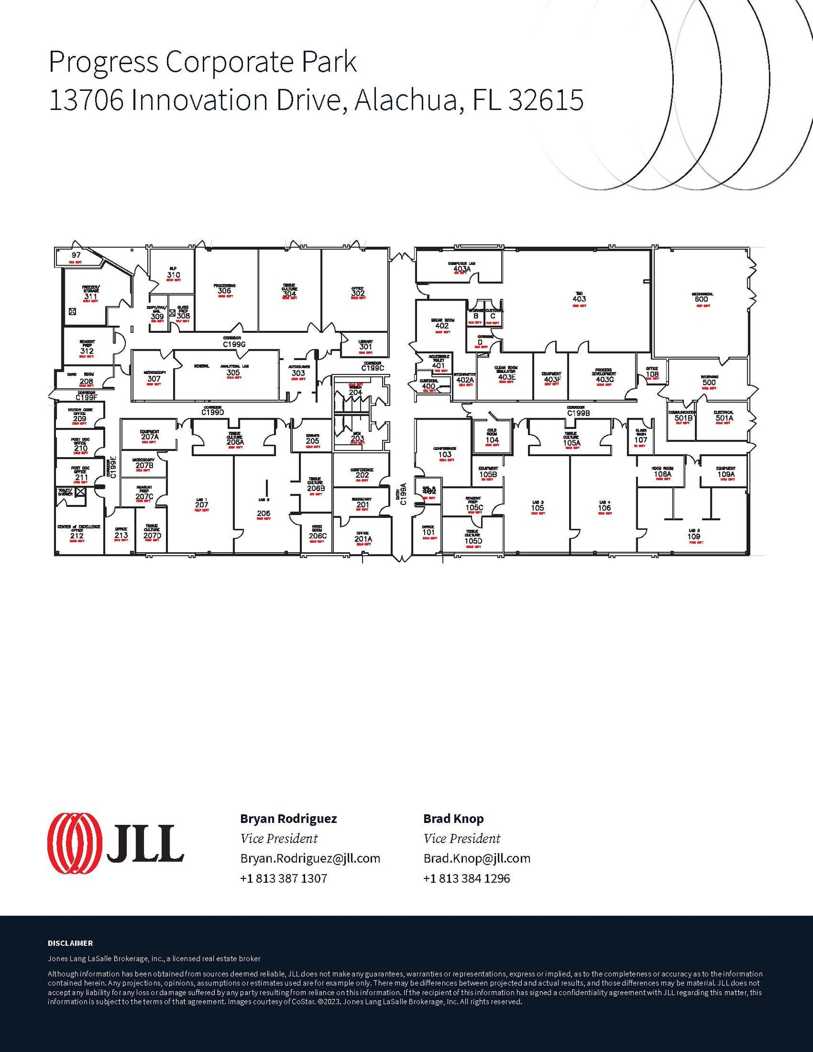 13706 Innovation Dr, Alachua, FL à louer Plan d’étage– Image 1 sur 1