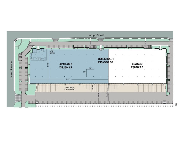 3550 E Jurupa St, Ontario, CA à louer - Plan de site – Image 2 sur 2