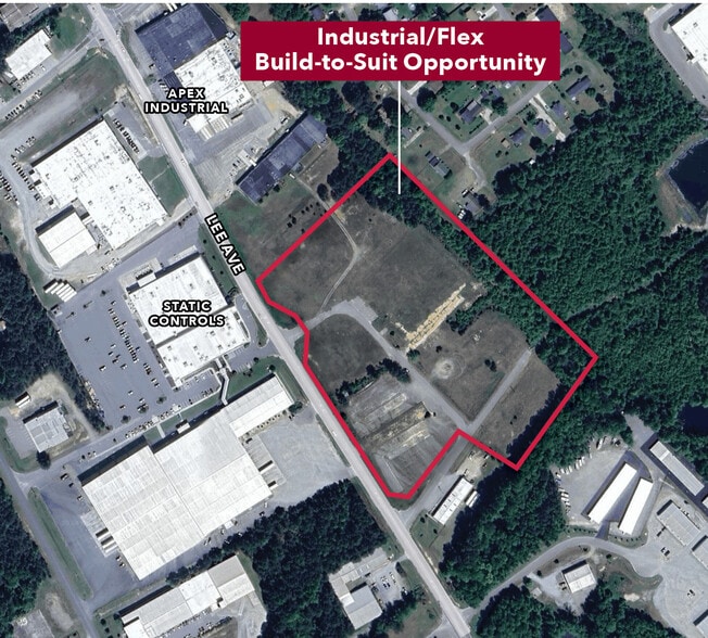 0 Lee Ave, Sanford, NC à louer - Aérien – Image 2 sur 2