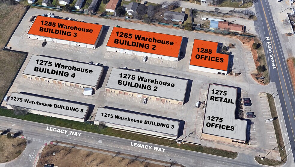 1285 N Main St, Mansfield, TX à louer - Photo de l’immeuble – Image 2 sur 2