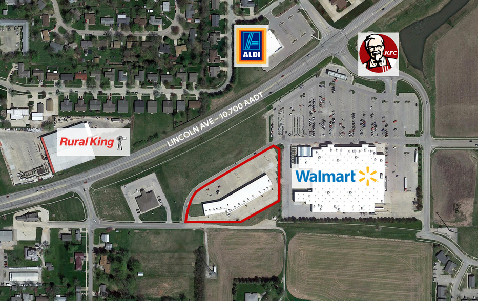 2100-2110 Woodfall Dr, Charleston, IL à louer - Photo de l’immeuble – Image 3 sur 3
