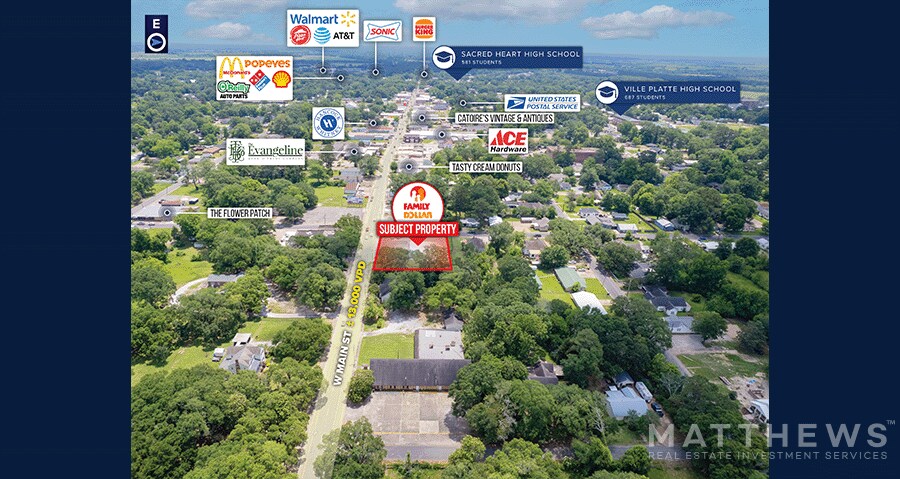710 W Main St, Ville Platte, LA à louer - Photo de l’immeuble – Image 2 sur 3