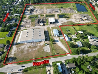 Plus de détails pour 5201 Hopper Rd, Houston, TX - Industriel/Logistique à vendre
