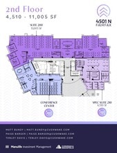 4501 N Fairfax Dr, Arlington, VA à louer Plan d’étage– Image 1 sur 1