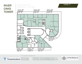 3730 Kirby Dr, Houston, TX à louer Plan d’étage– Image 1 sur 1