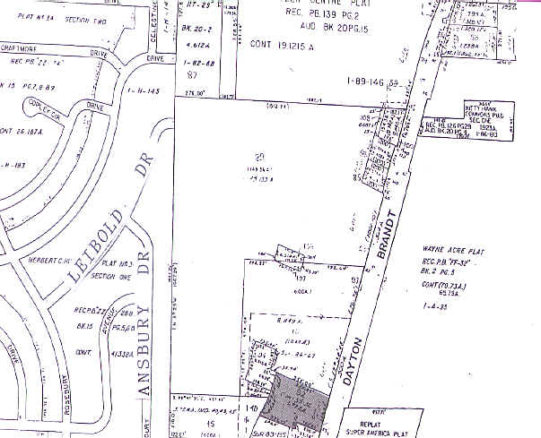 6007-6053 Brandt Pike, Dayton, OH à louer - Plan cadastral – Image 2 sur 3