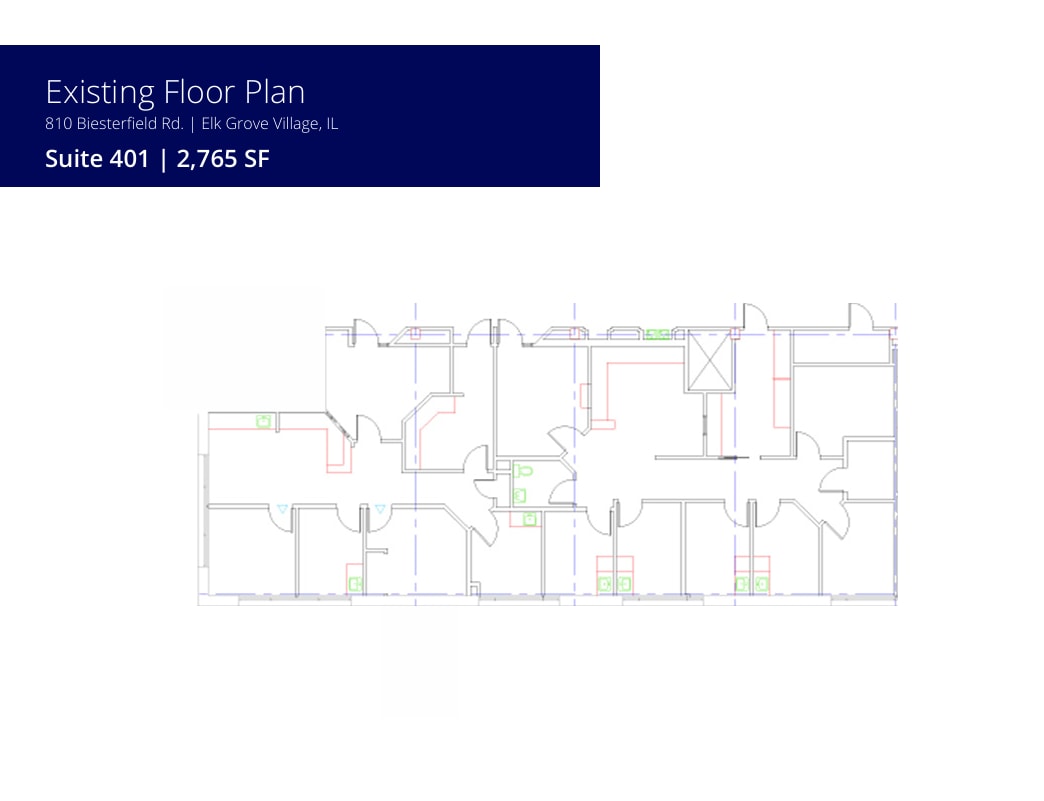 810 Biesterfield Rd, Elk Grove Village, IL à louer Plan d’étage– Image 1 sur 1