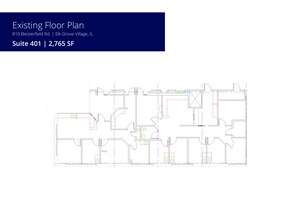 810 Biesterfield Rd, Elk Grove Village, IL à louer Plan d’étage– Image 1 sur 1