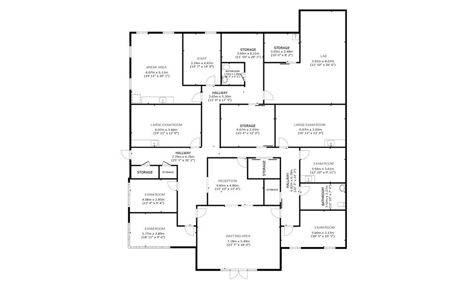 4500 S Dixieland Rd, Rogers, AR à louer - Plan d’étage – Image 2 sur 22