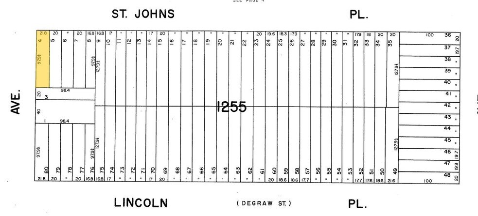 753-759 Nostrand Ave, Brooklyn, NY à vendre - Plan cadastral – Image 2 sur 10