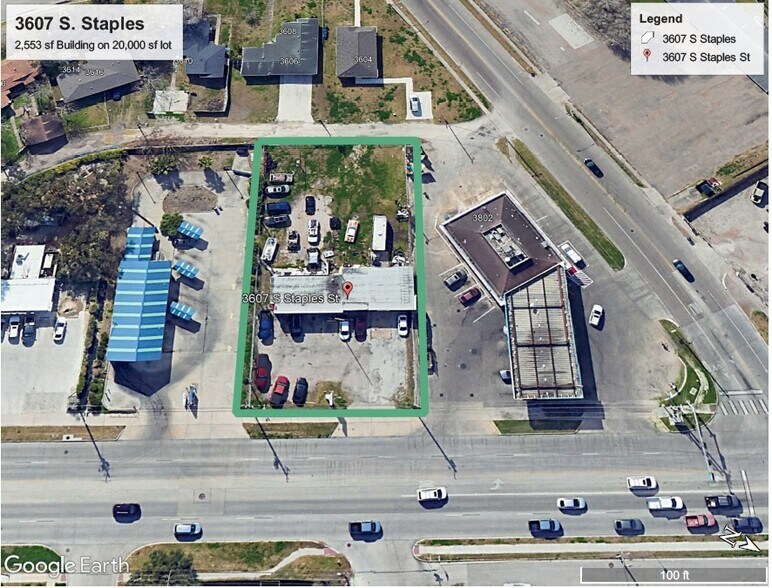 3607 S Staples St, Corpus Christi, TX à louer - Photo de l’immeuble – Image 2 sur 13