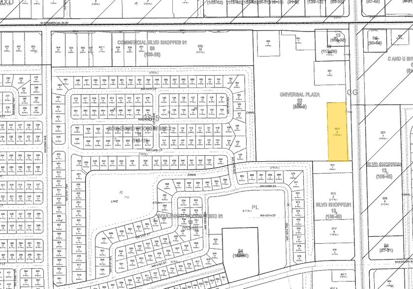 5401 N University Dr, Lauderhill, FL à vendre - Plan cadastral – Image 2 sur 6
