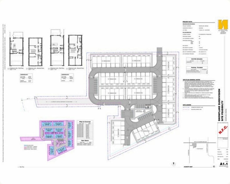 3290 W Snowflake Blvd, Snowflake, AZ à vendre - Plan de site – Image 2 sur 3