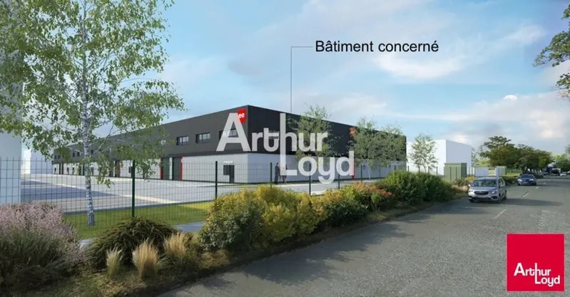 Industriel/Logistique dans SAINT-BARTHELEMY-D'ANJOU à louer - Photo de l’immeuble – Image 3 sur 3