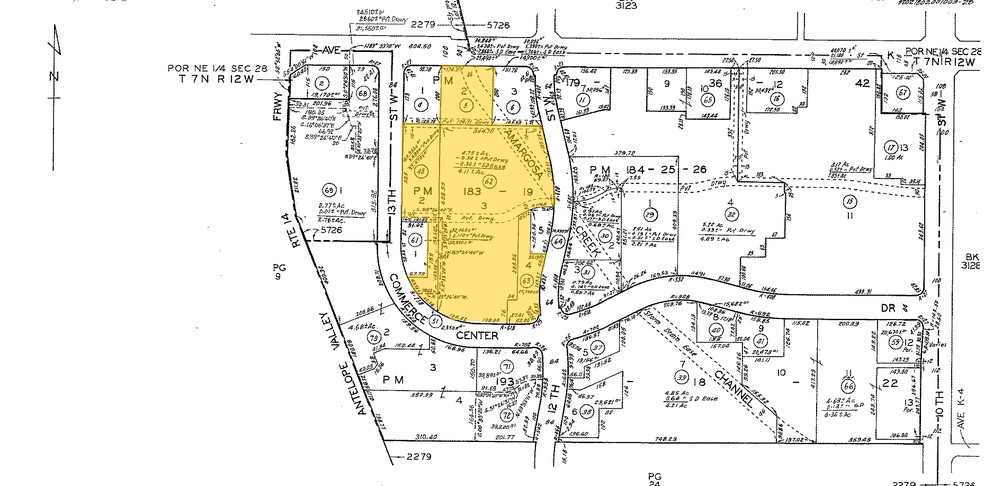 1220 Avenue K, Lancaster, CA à louer - Plan cadastral – Image 1 sur 5