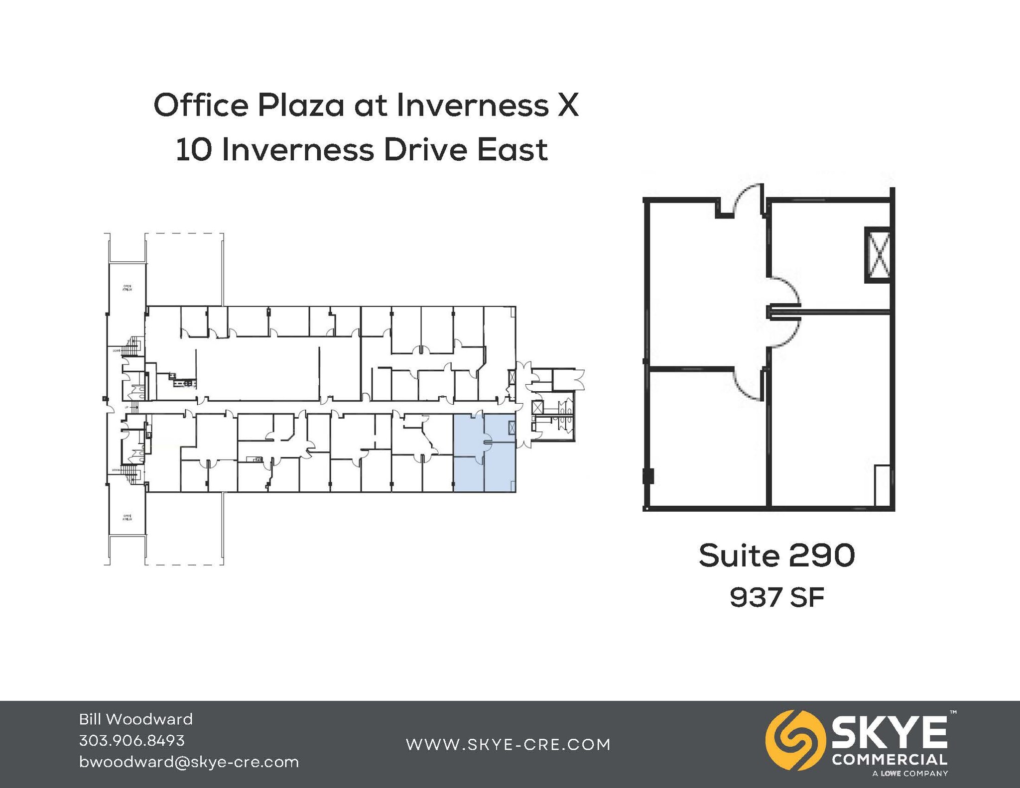 10 Inverness Dr E, Englewood, CO à louer Plan d’étage– Image 1 sur 1