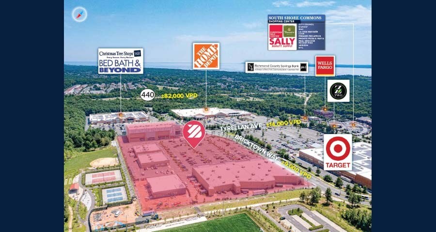 165 Bricktown, Staten Island, NY à vendre - Aérien – Image 3 sur 7