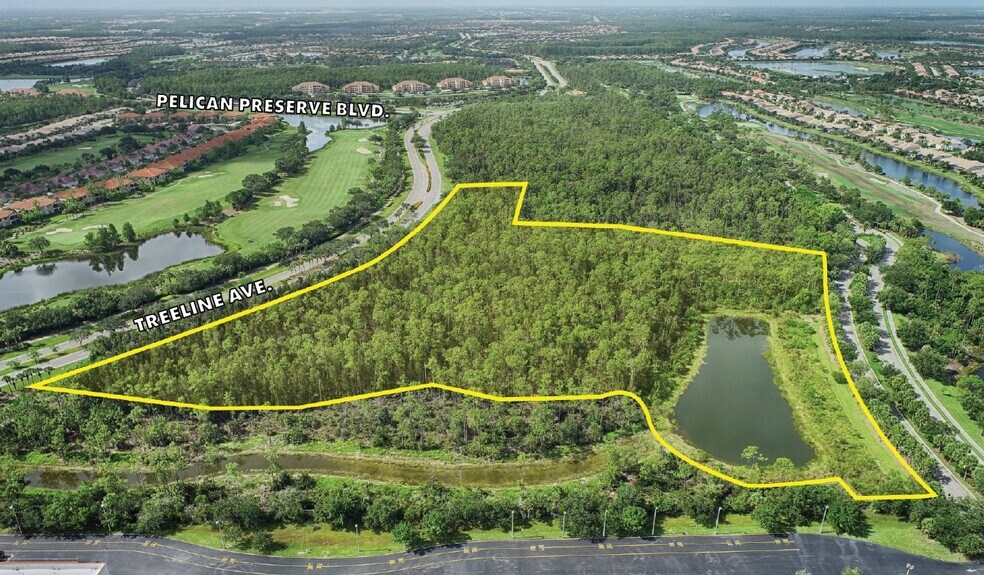 Treeline Ave, Fort Myers, FL à vendre - Aérien – Image 3 sur 7