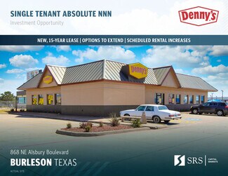 Plus de détails pour 868 NE Alsbury Blvd, Burleson, TX - Local commercial à vendre