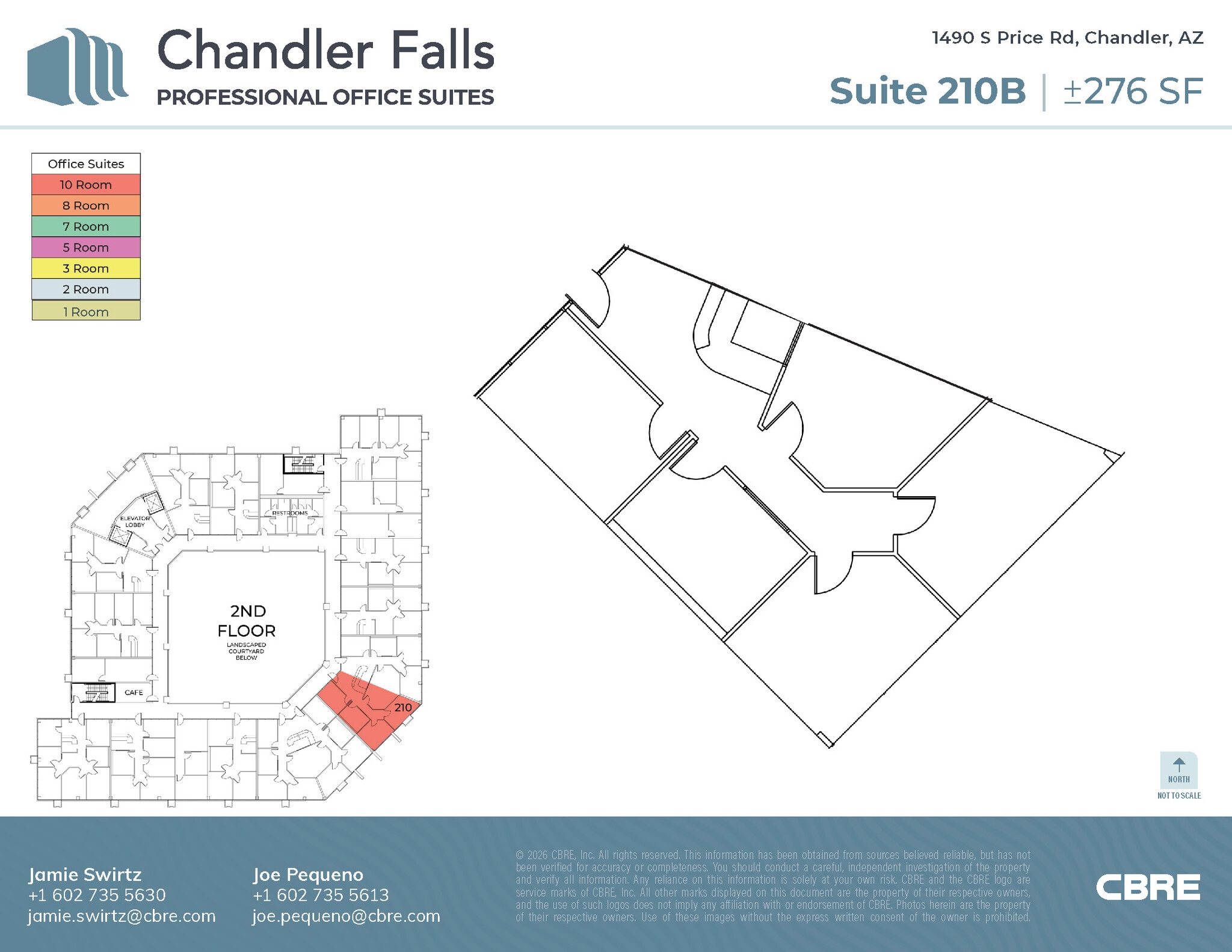 1490 S Price Rd, Chandler, AZ à louer Plan d’étage– Image 1 sur 2