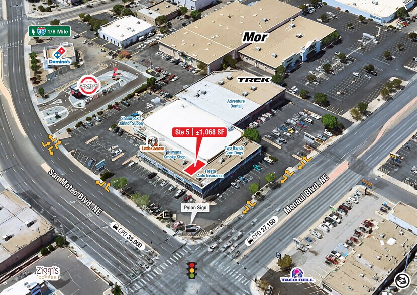 2529 San Mateo Blvd NE, Albuquerque, NM à louer - Photo de l’immeuble – Image 2 sur 6
