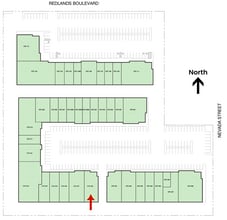 721 Nevada St, Redlands, CA à louer Plan de site– Image 2 sur 2