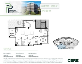 5299 Dtc Blvd, Greenwood Village, CO à louer Plan d’étage– Image 1 sur 1